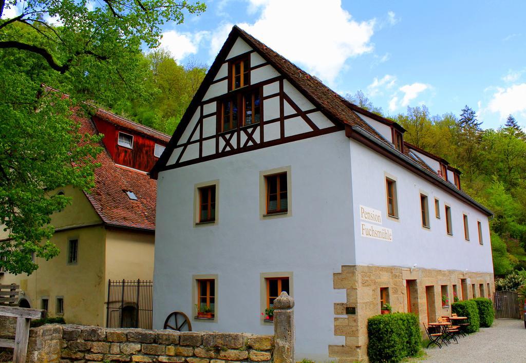 Pension Fuchsmuehle Rothenburg ob der Tauber Kültér fotó